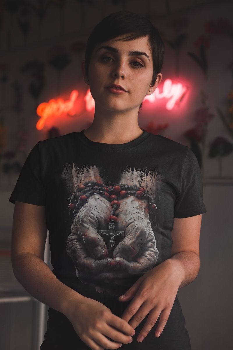 Koszulka Unisex - Dłonie  - Vera Via  zdjęcie 3