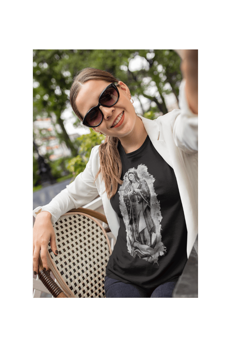 Koszulka - Matka Boża z Guadalupe Black - Vera Via  zdjęcie 2
