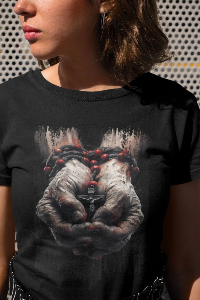 Koszulka Unisex - Dłonie  - Vera Via  zdjęcie 2