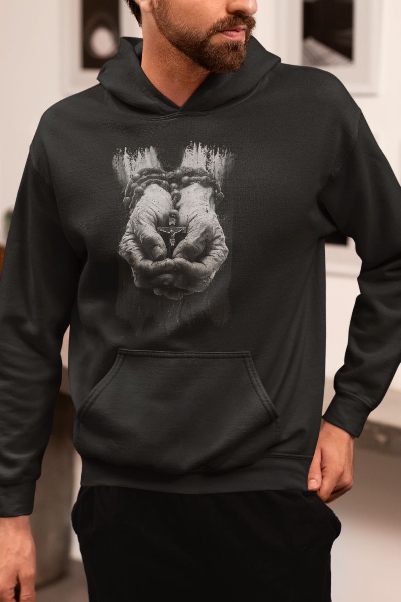 Bluza - Dłonie  Black  - Vera Via  zdjęcie 2