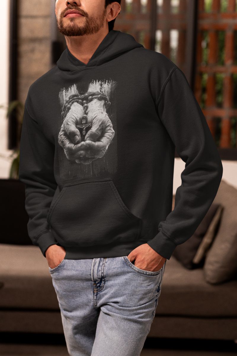 Bluza - Dłonie  Black  - Vera Via  zdjęcie 3