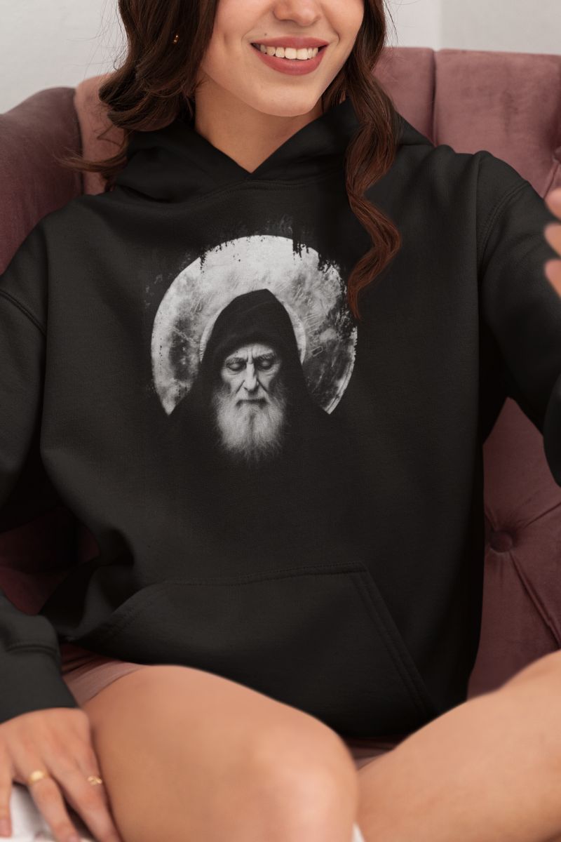 Bluza - św. Szarbel Black  - Vera Via  zdjęcie 2