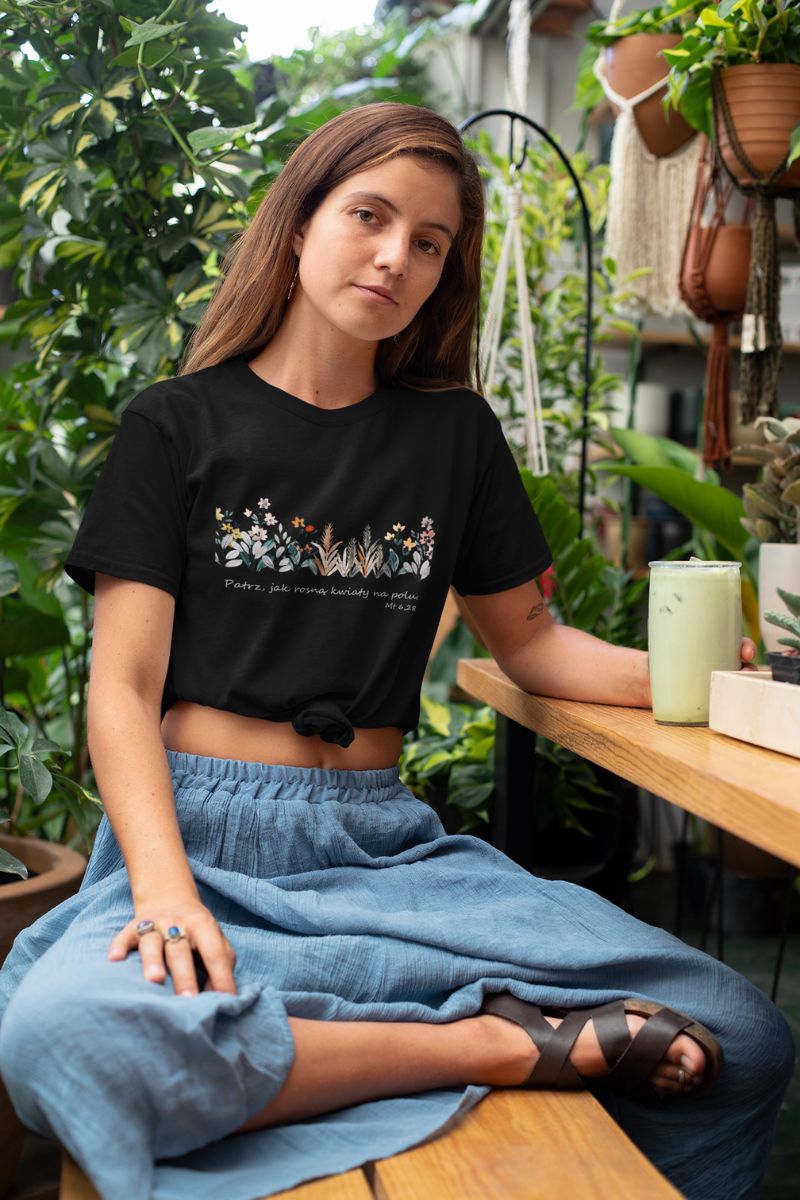 Koszulka Unisex - Kwiaty polne - Vera Via  zdjęcie 2