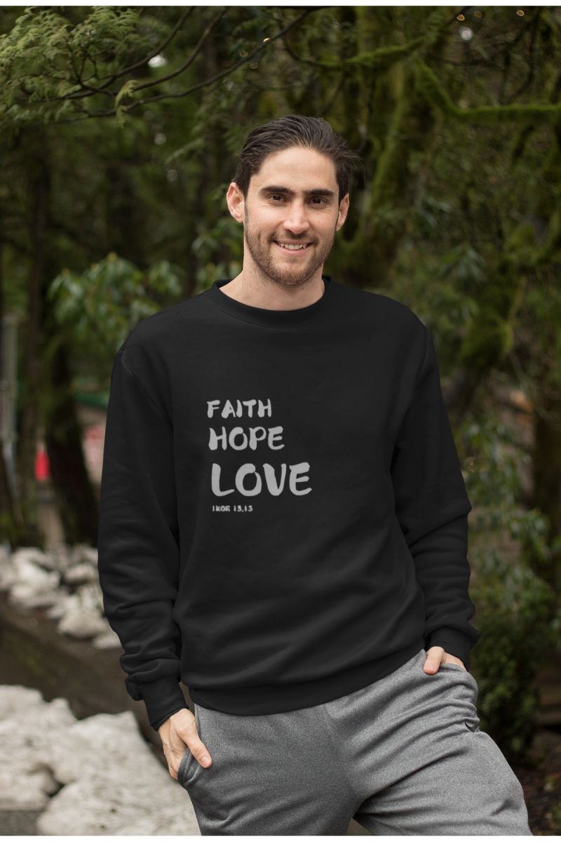 Bluza Clasic - Faith Hope Love - Vera Via  zdjęcie 2