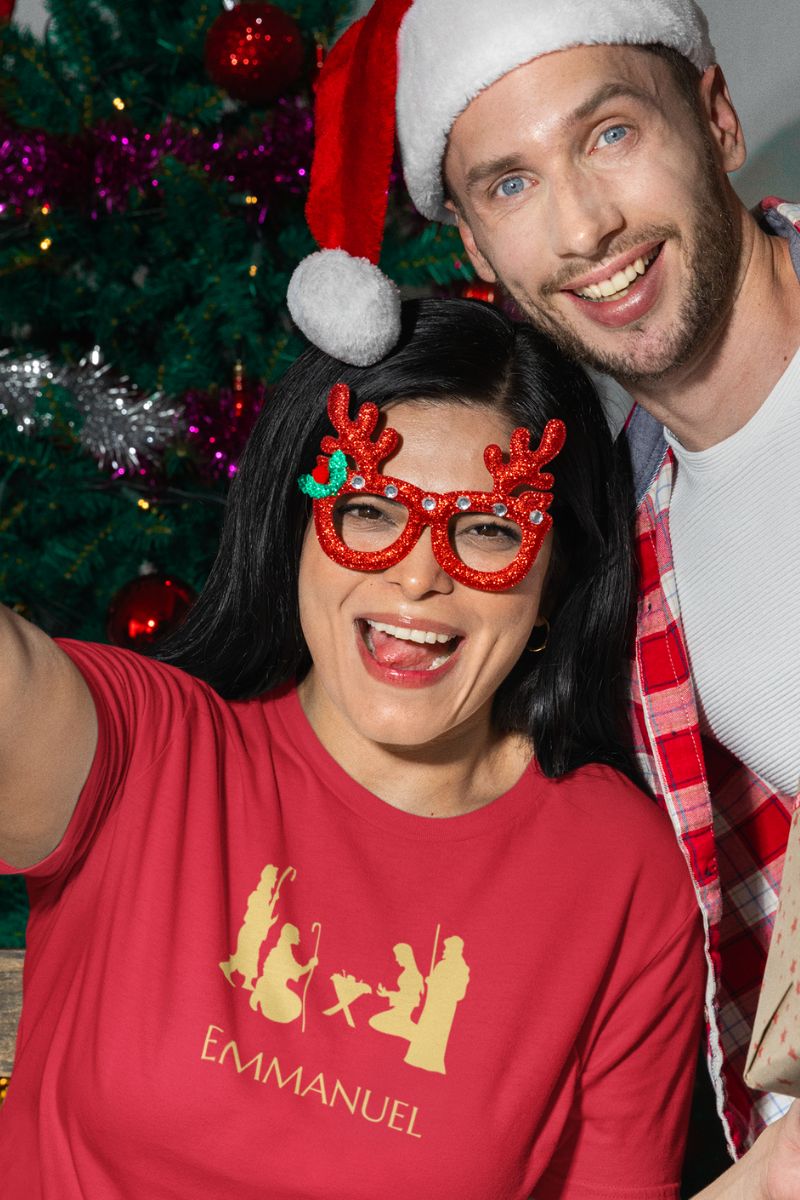 Koszulka Unisex - Boże Narodzenie -Emmanuel  - Vera Via  zdjęcie 1