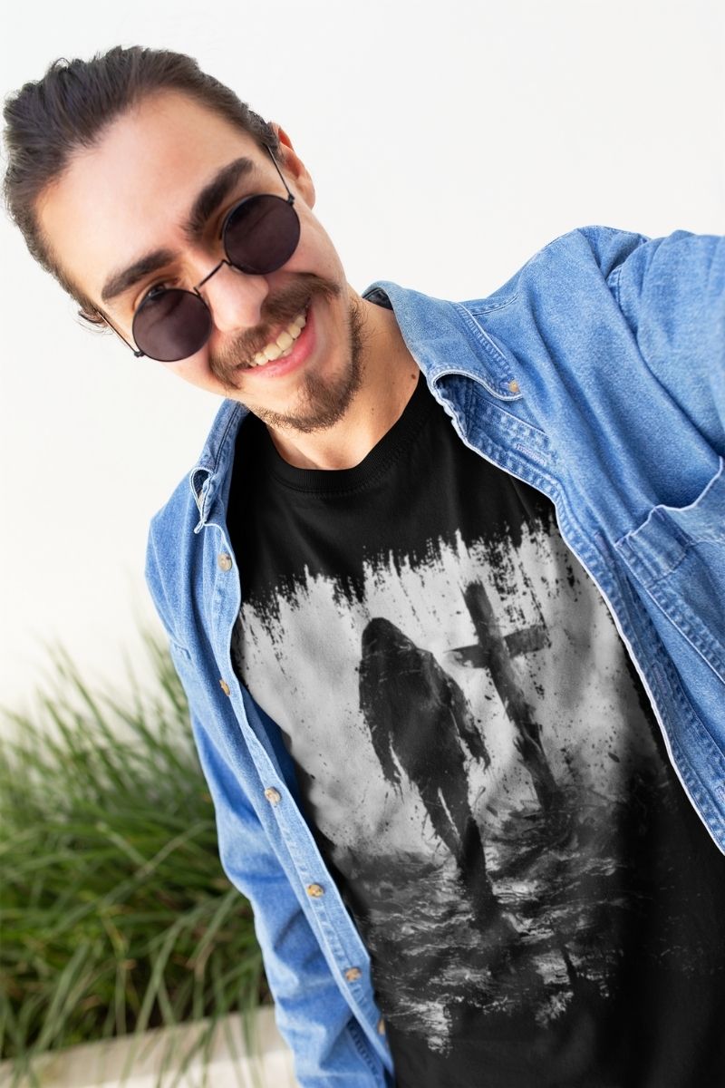 Koszulka Unisex - Droga - Black - Vera Via  zdjęcie 2