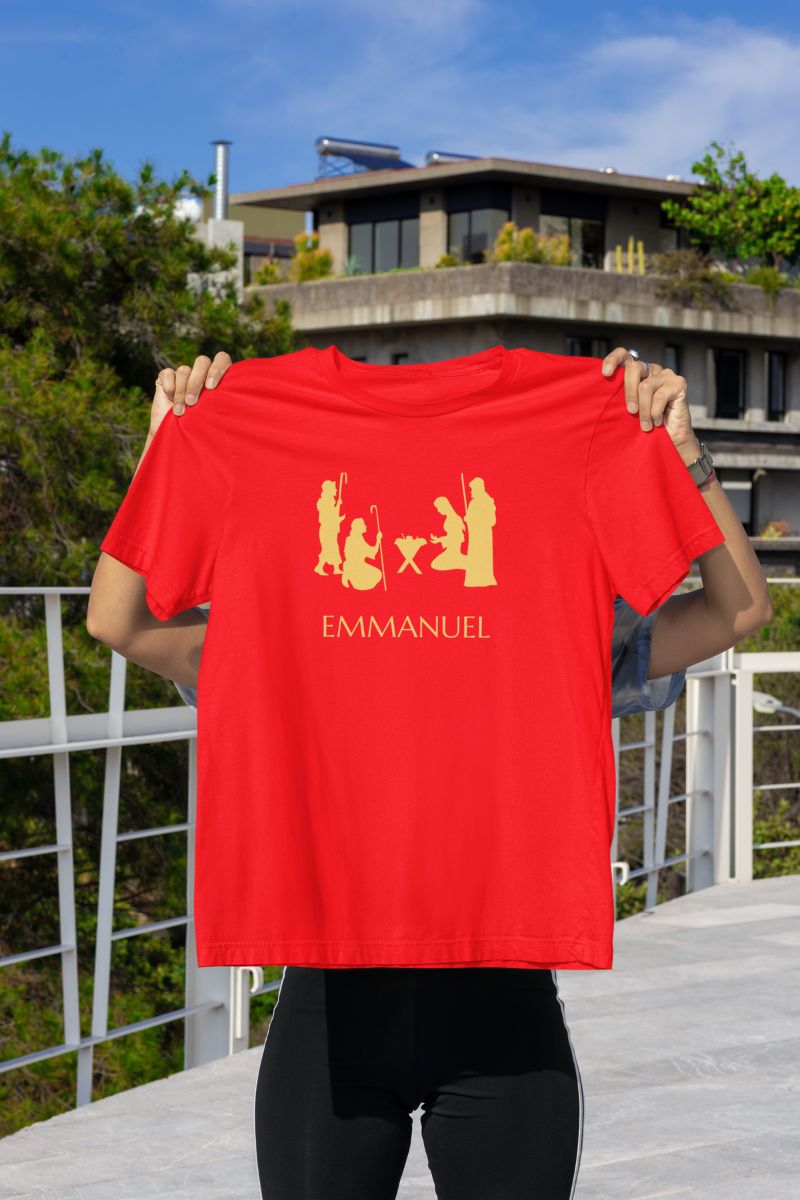 Koszulka Unisex - Boże Narodzenie -Emmanuel  - Vera Via  zdjęcie 4