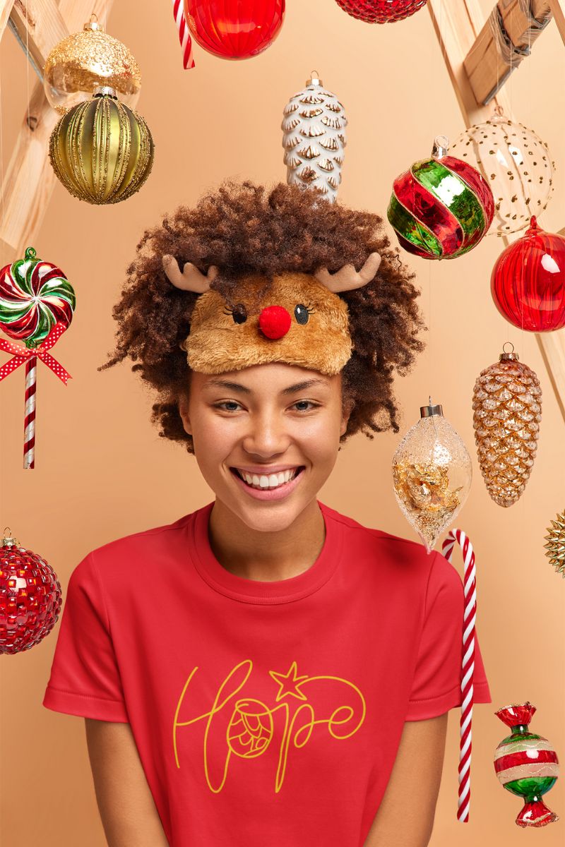 Koszulka Unisex - Boże Narodzenie - Hope  - Vera Via  zdjęcie 3