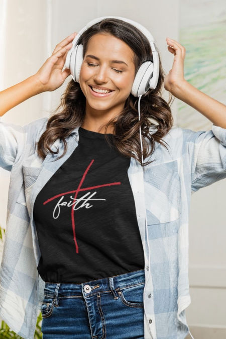 Koszulka -  FAITH damska 