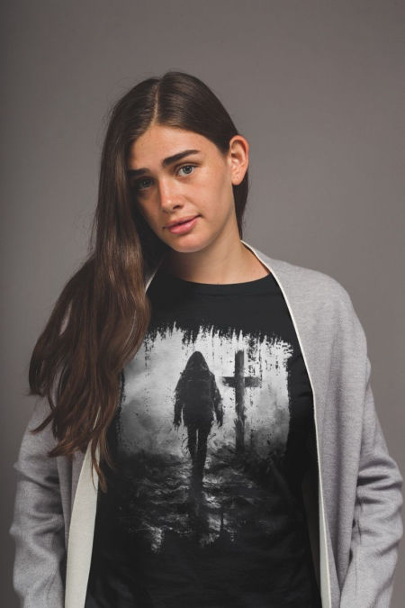 Koszulka Unisex - Droga - Black