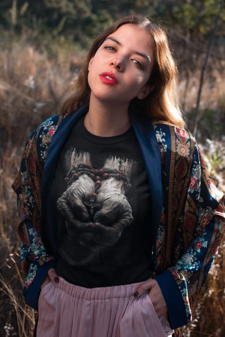 Koszulka Unisex - Dłonie 