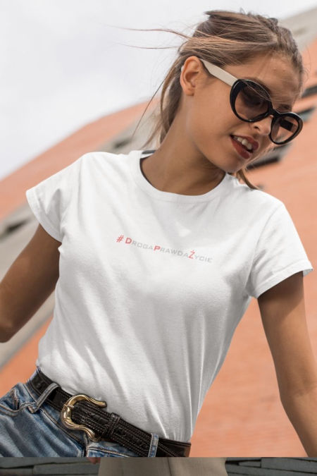 Koszulka Unisex-  Droga Prawda Życie  