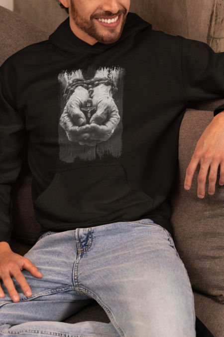 Bluza - Dłonie  Black 