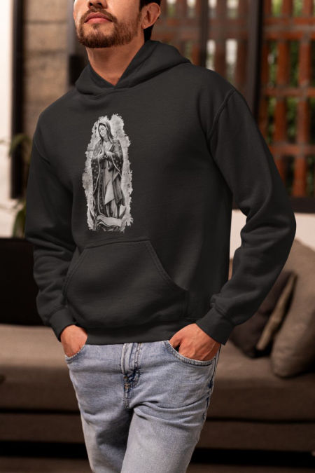 Bluza - Matka Boża z Guadalupe Black 