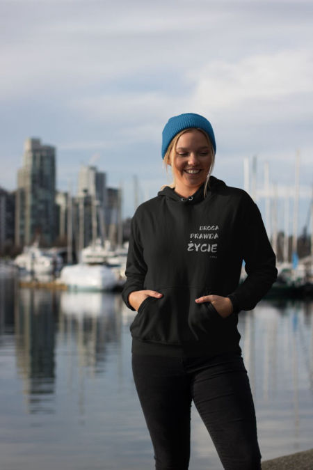 Bluza kaptur - Droga Prawda Życie 