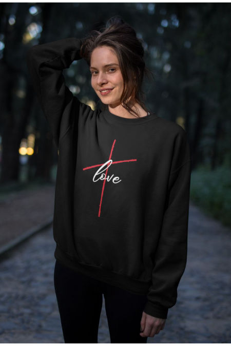 Bluza clasic  - LOVE  unisex 