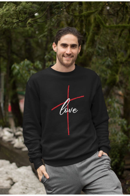 Bluza clasic  - LOVE  unisex 