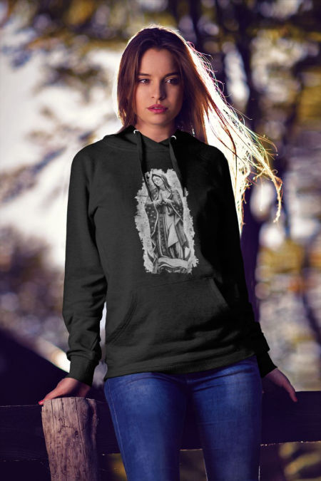 Bluza - Matka Boża z Guadalupe Black 