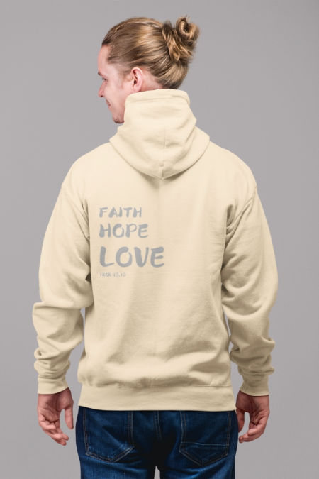 Bluza  Zip - Faith Hope Love