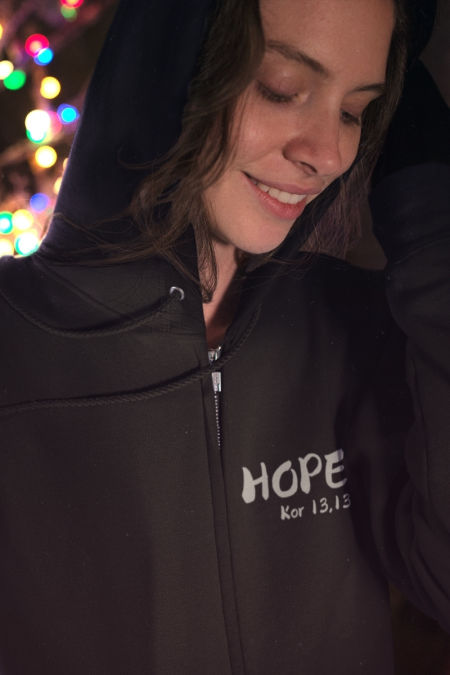 Bluza  Zip - Faith Hope Love