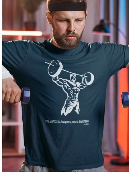 Koszulka - Męska - Siłownia 