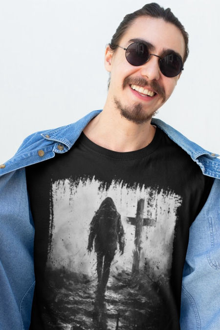 Koszulka Unisex - Droga - Black