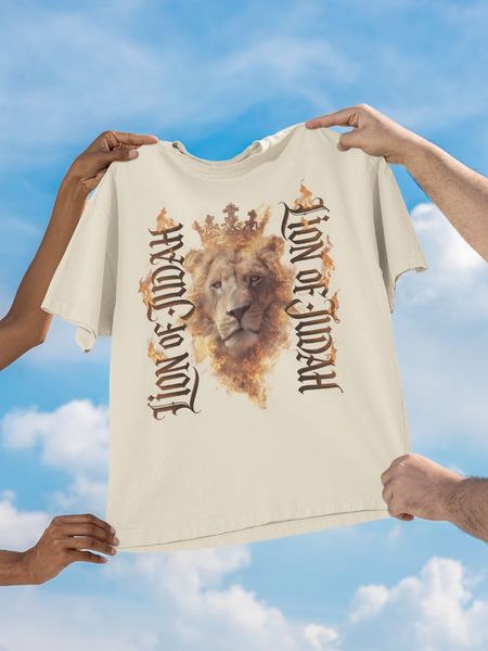  Oversize Koszulka -  Lion 