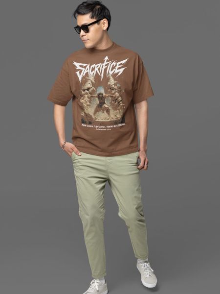  Oversize Koszulka - Sacrifice