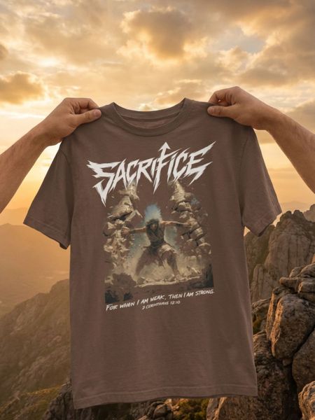  Oversize Koszulka - Sacrifice