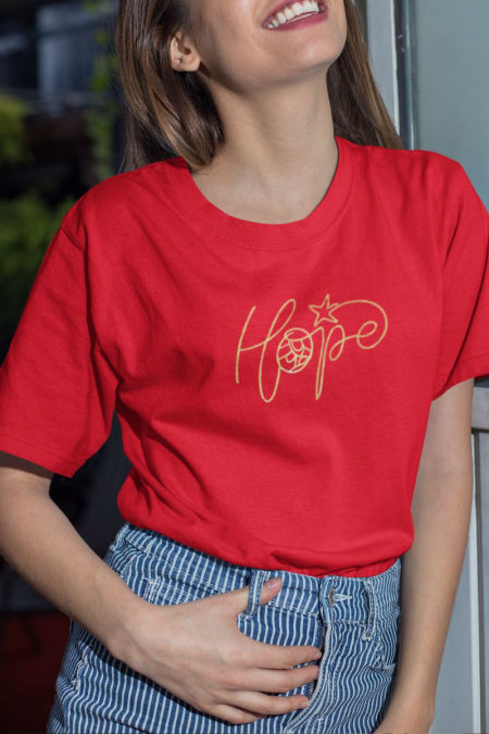 Koszulka Unisex - Boże Narodzenie - Hope 