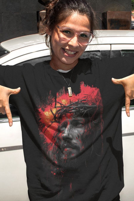 Oversize Koszulka - Oblicze Cz