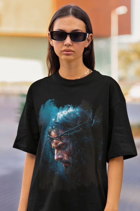 Oversize Koszulka - Oblicze N