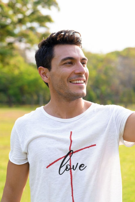 Koszulka -  LOVE męska 